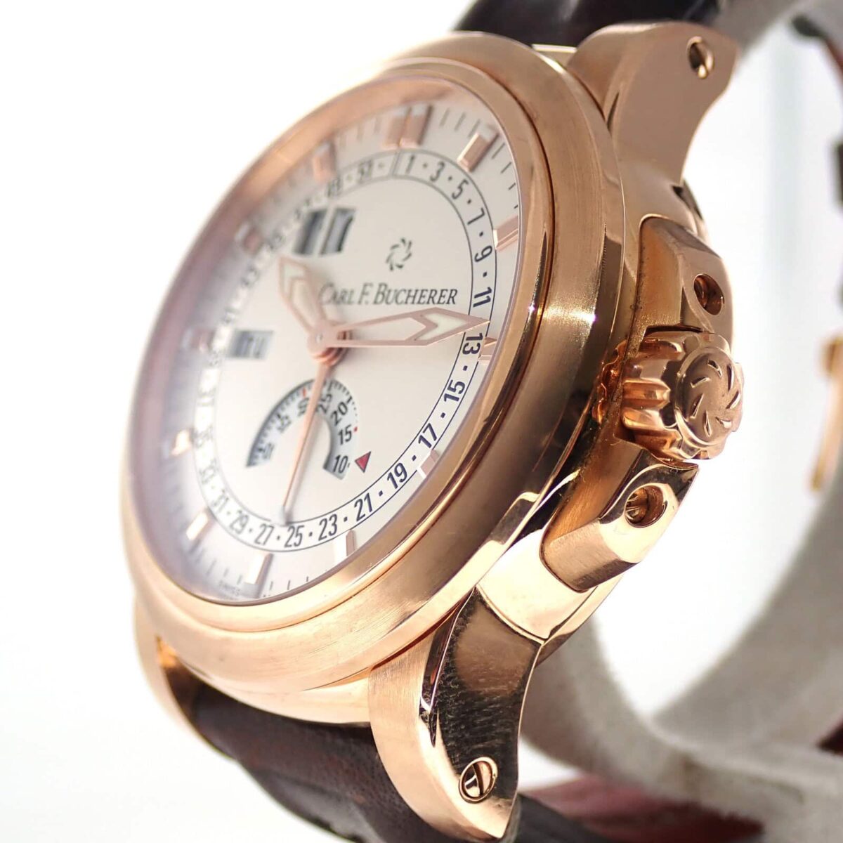 P6210670 Carl F.Bucherer パトラビ・カレンダー ローズゴールド 00.10629.03.13.01