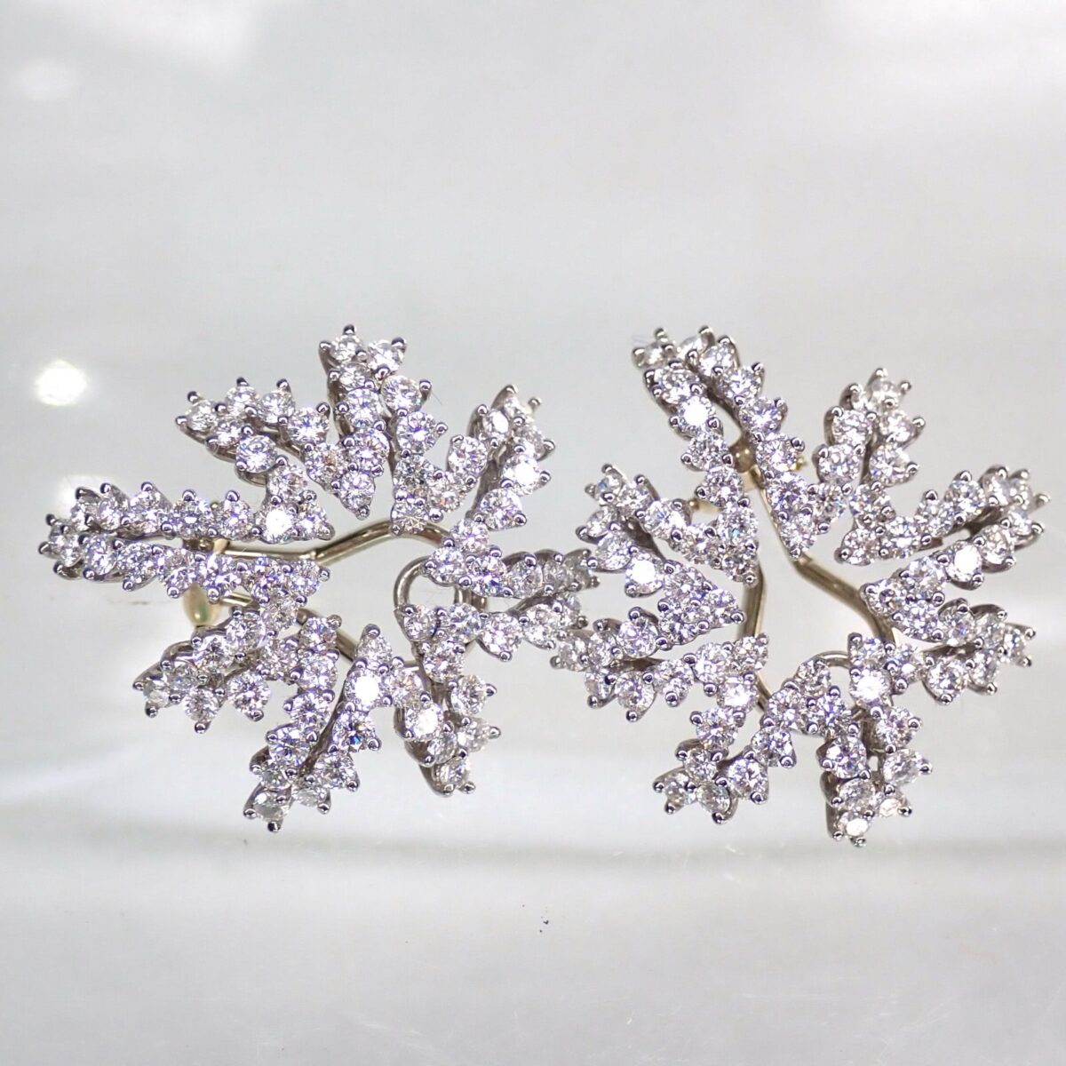 TIFFANY ティファニー ファイヤーワークス ダイヤモンド 154ピース イヤリング