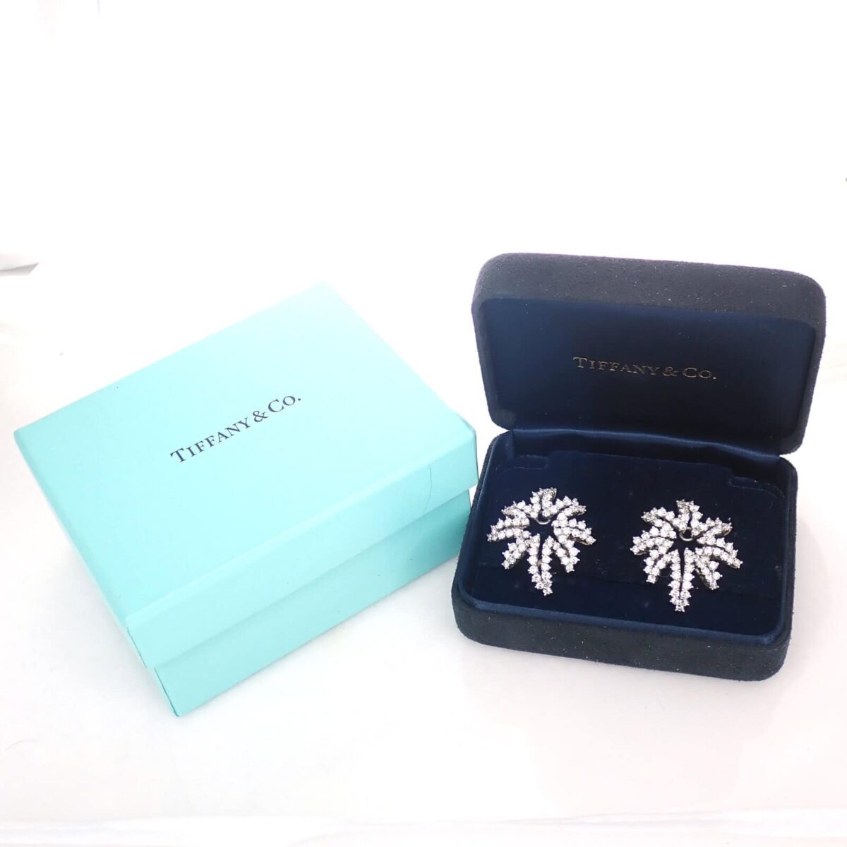 TIFFANY ティファニー ファイヤーワークス ダイヤモンド 154ピース イヤリング