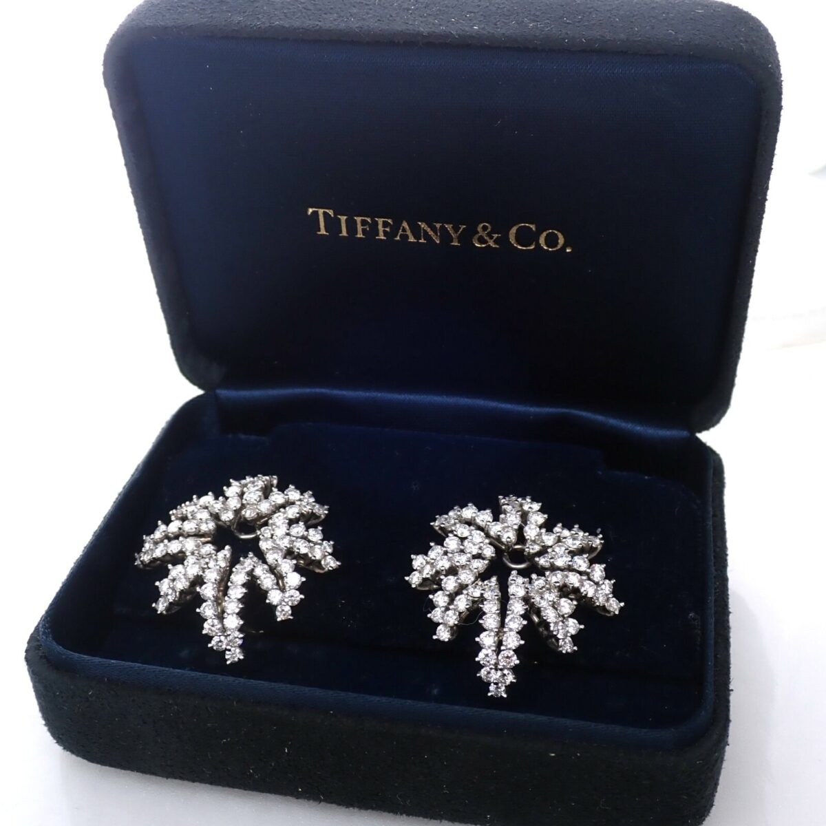 TIFFANY ティファニー ファイヤーワークス ダイヤモンド 154ピース イヤリング