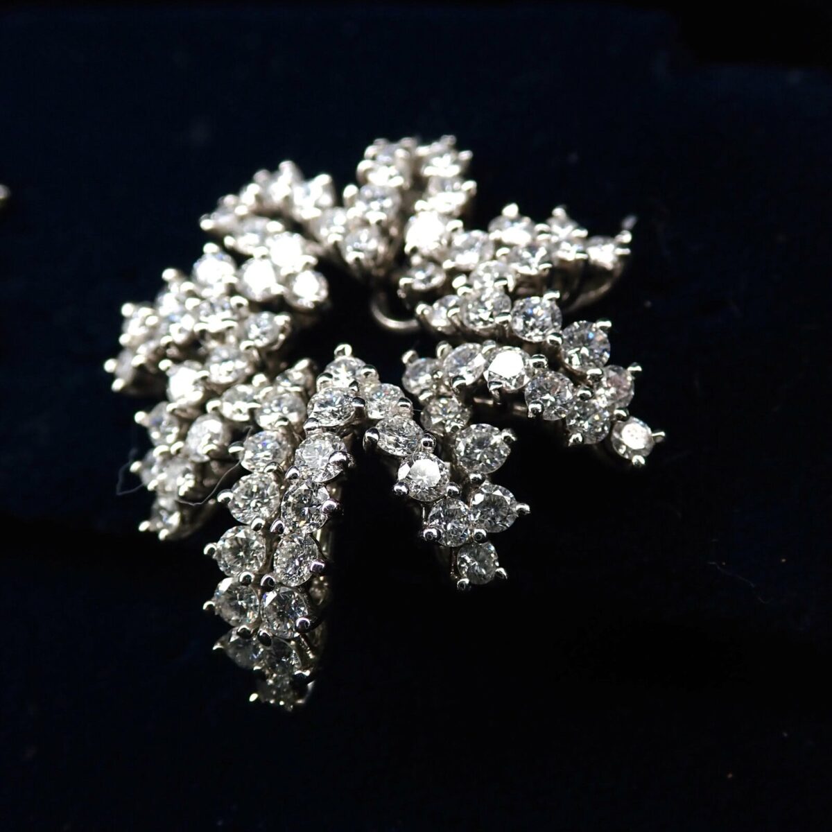 TIFFANY ティファニー ファイヤーワークス ダイヤモンド 154ピース イヤリング