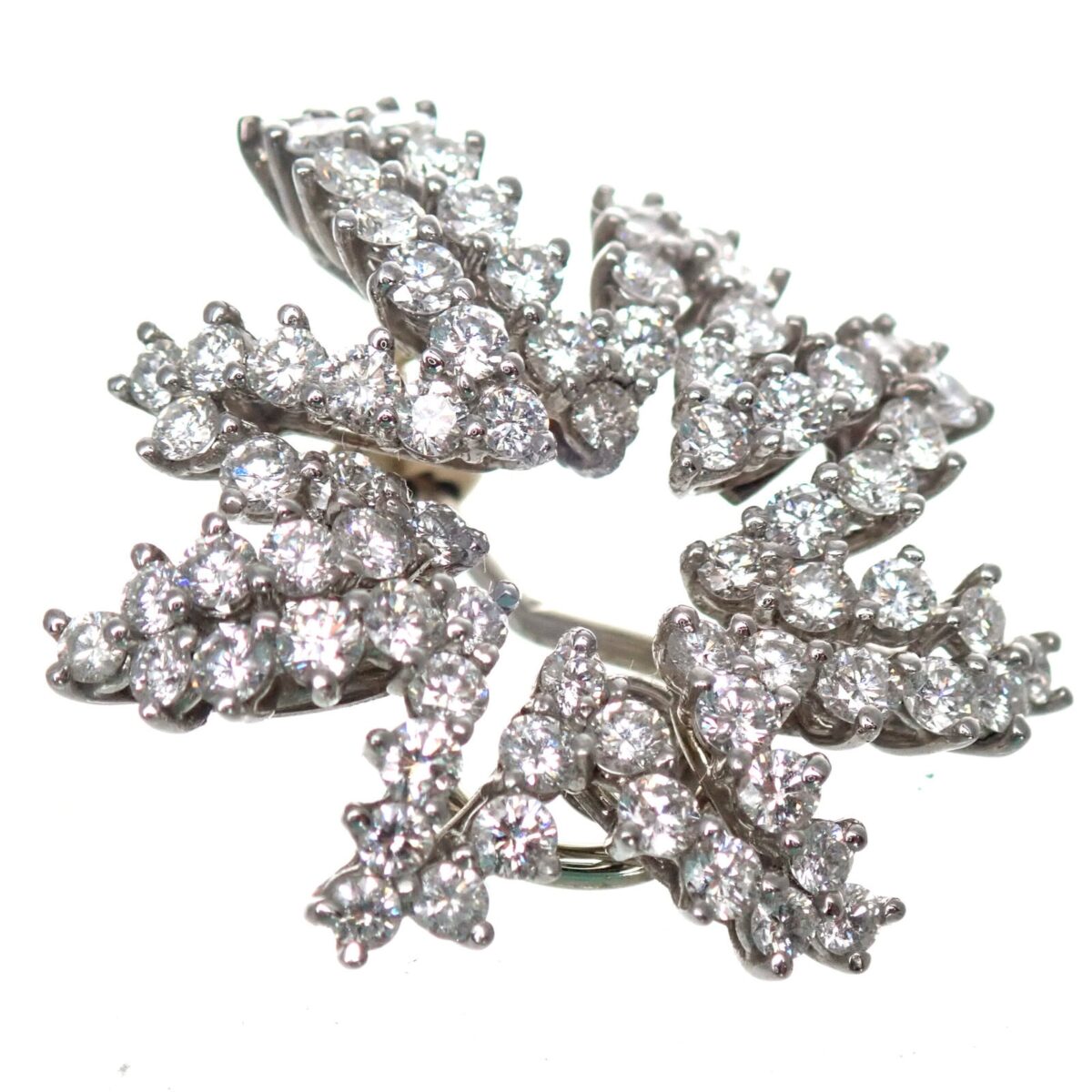 TIFFANY ティファニー ファイヤーワークス ダイヤモンド 154ピース イヤリング