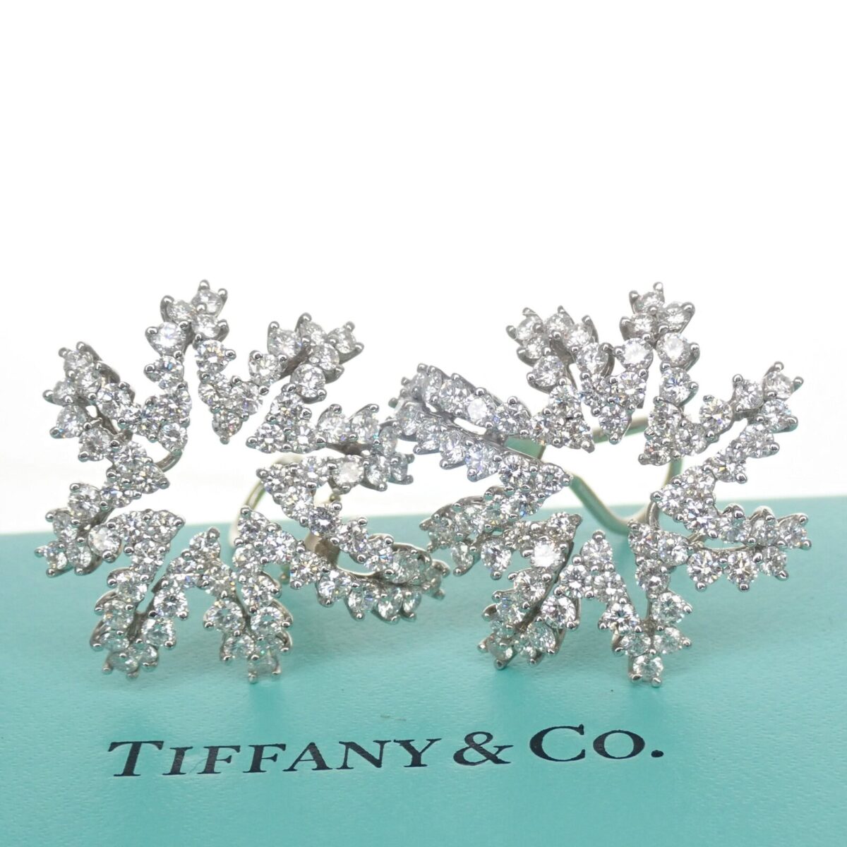 ティファニー-イヤリング7 TIFFANY ティファニー ファイヤーワークス ダイヤモンド 154ピース イヤリング