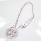 P1131502 PIAGET ピアジェ ライムライト ダイヤモンド ピンクサファイア ネックレス