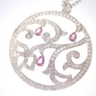 aP1130012 PIAGET ピアジェ ライムライト ダイヤモンド ピンクサファイア ネックレス