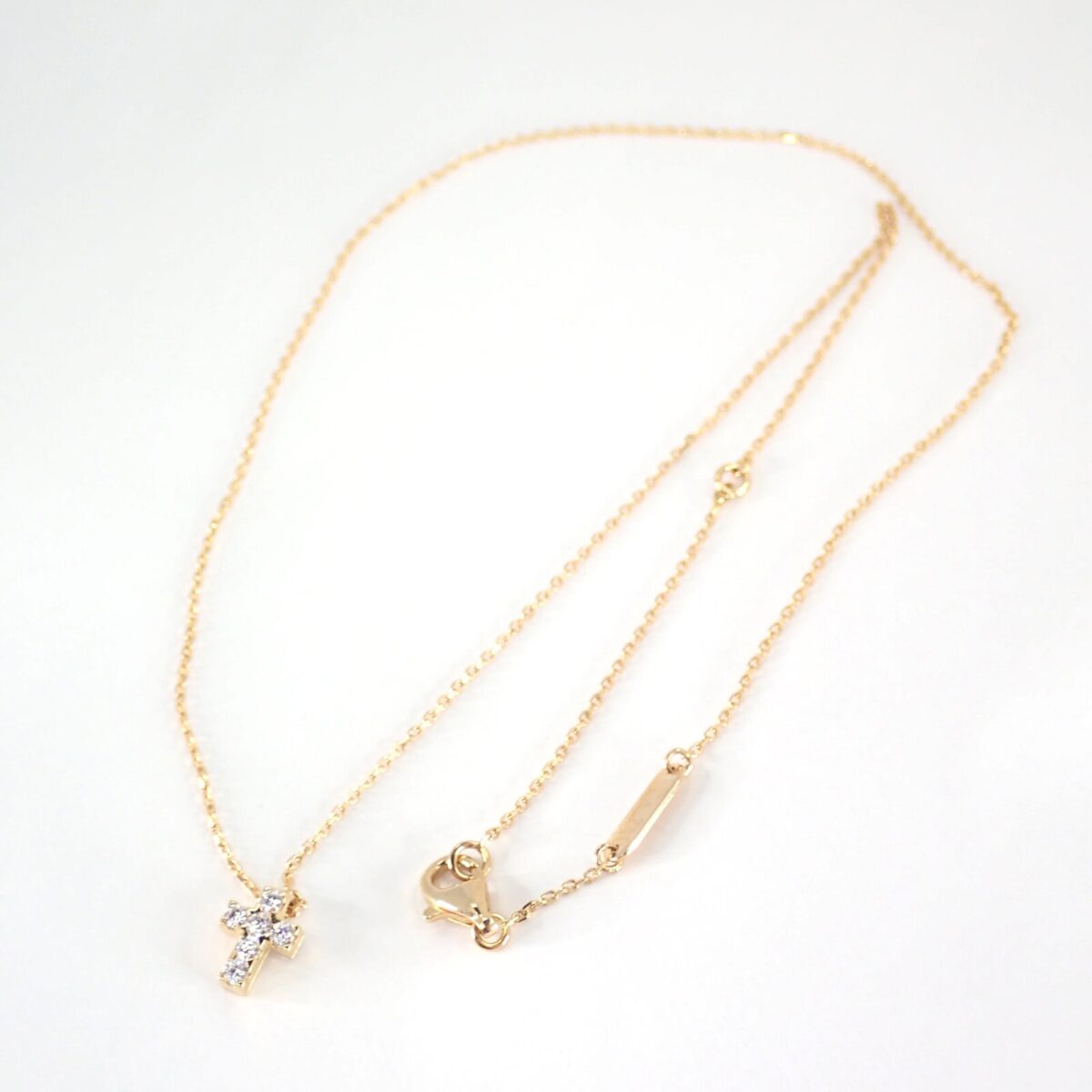 ヴァンクリーフ クロアミニアチュール クロスネックレス メーカー仕上げ済み