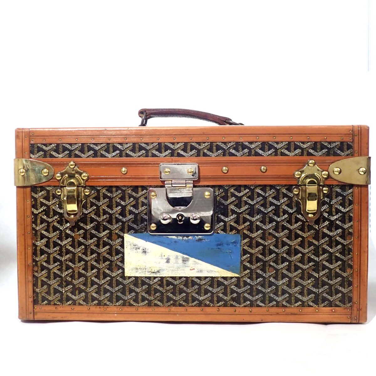 【希少】ゴヤールヴィンテージトランクケース1930年代 GOYARD 希少】ゴヤールヴィンテージトランクケース1930年代 GOYARD
