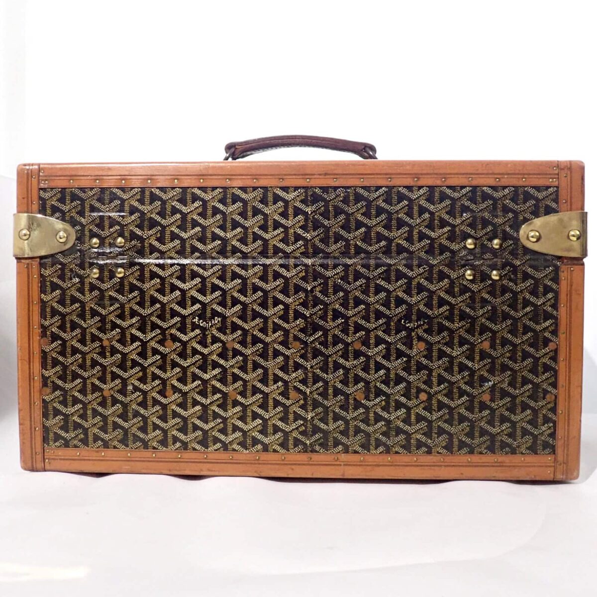 【希少】ゴヤールヴィンテージトランクケース1930年代 GOYARD 希少】ゴヤールヴィンテージトランクケース1930年代 GOYARD