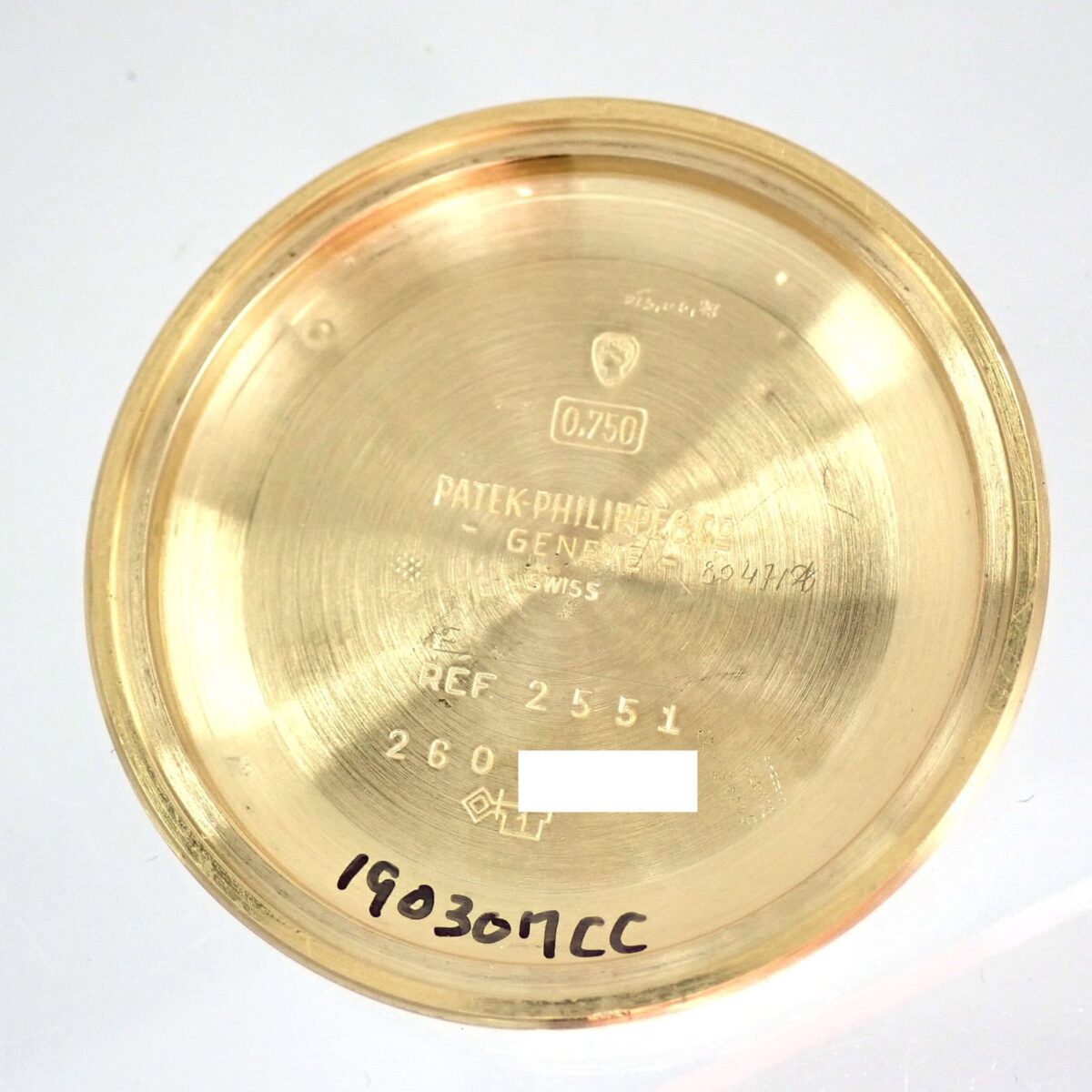 PATEK PHILIPPE Calatrava パテックフィリップ カラトラバ ディスコボランテ Cal.12-600AT Ref.2551