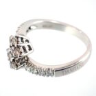 DAMIANI ダミアーニ フラワーシリーズ ブラウン ダイヤモンド リング WG 12.5号