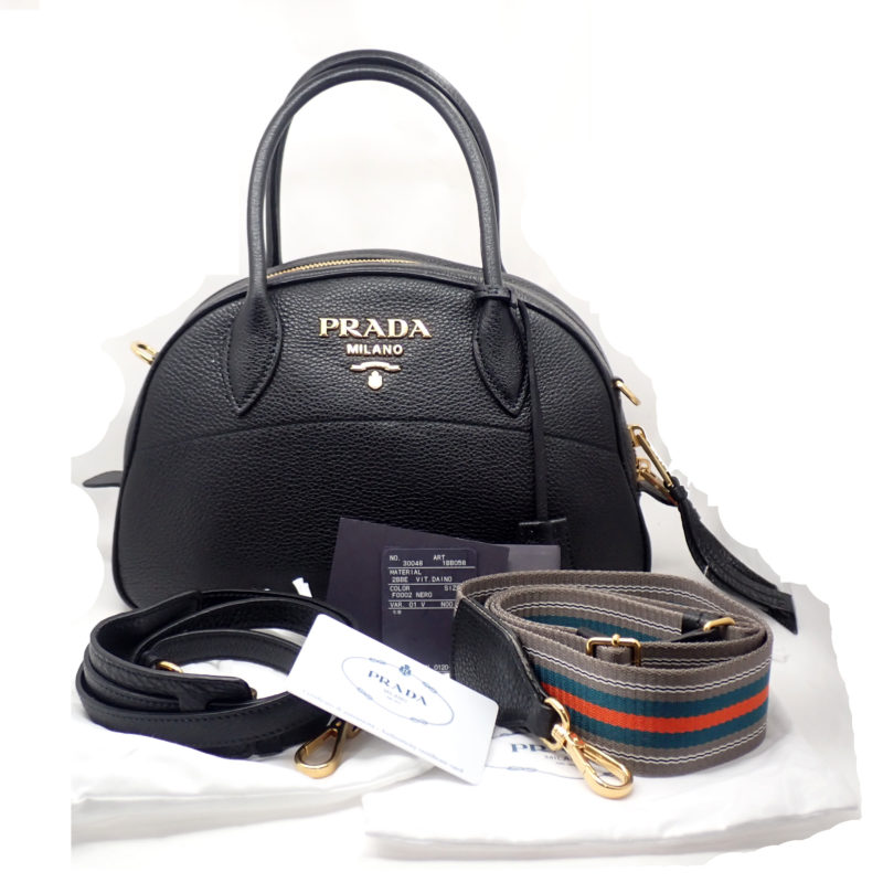 ボトムを作り続け40年 PRADA プラダ ハンドバッグ【017】 | www