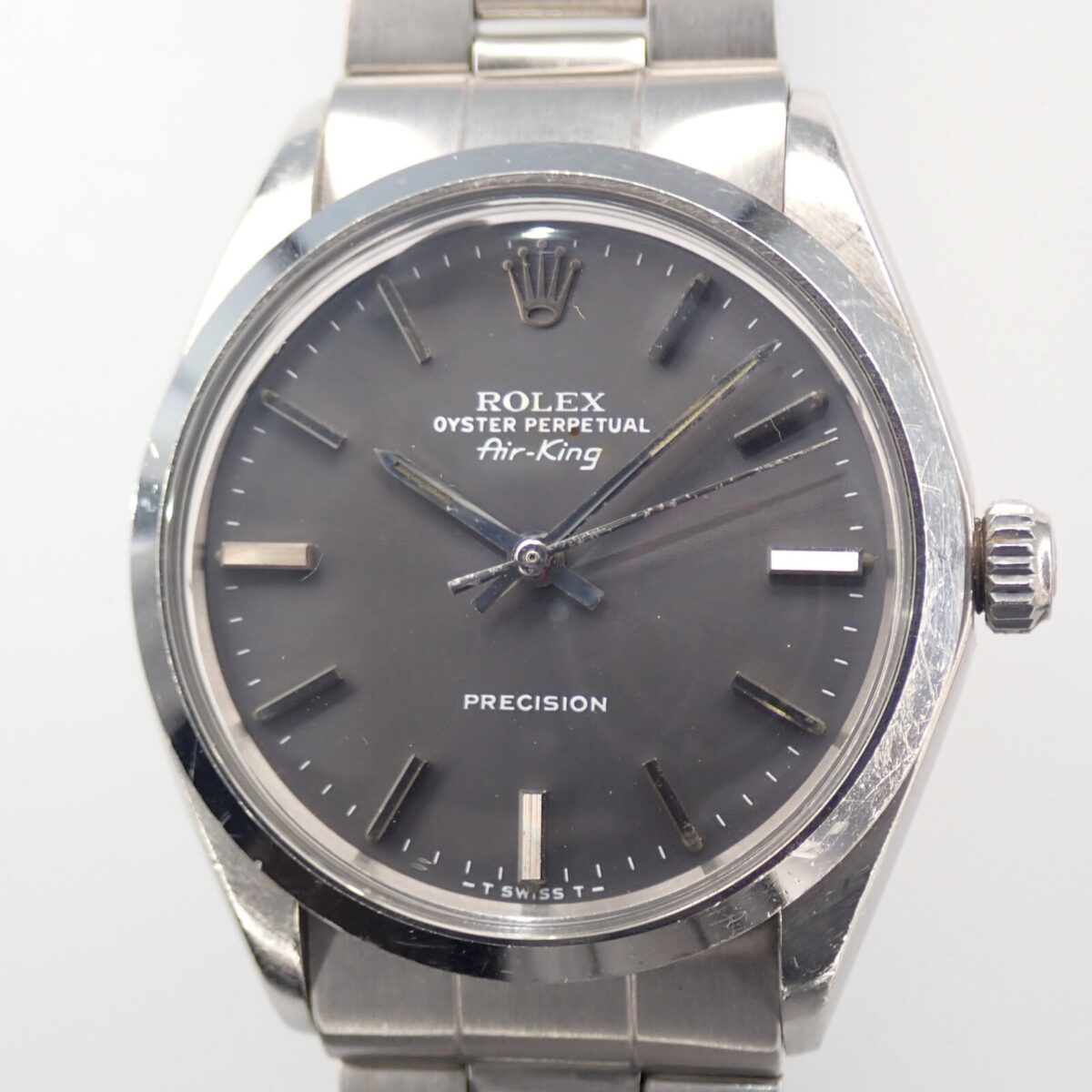 ROLEX Air-king ロレックス エアキング 5500 グレー文字盤 1981年