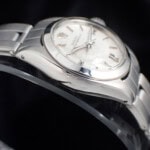 ROLEX ロレックス オイスターパーペチュアル 6718 リネンダイヤル シルバー文字盤