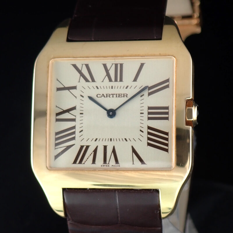 Cartier カルティエ サントス・デュモン LM K18YG W2006851