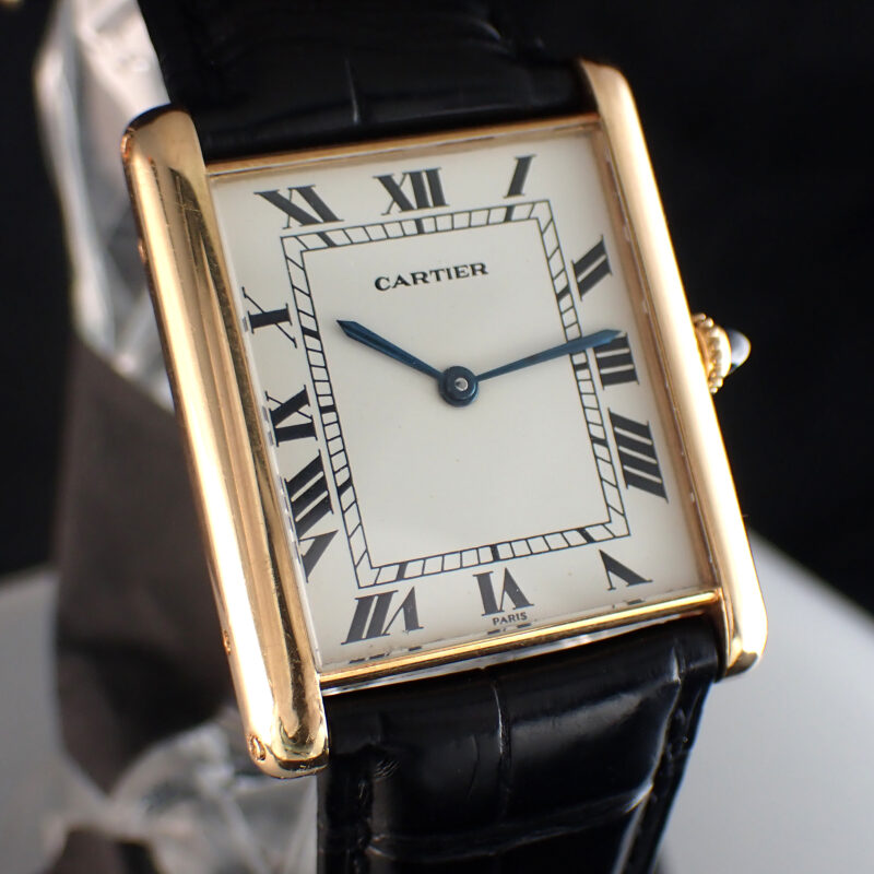 Cartier カルティエ タンク ルイ カルティエ XL ジャンボ PARIS表記 Ref,17002