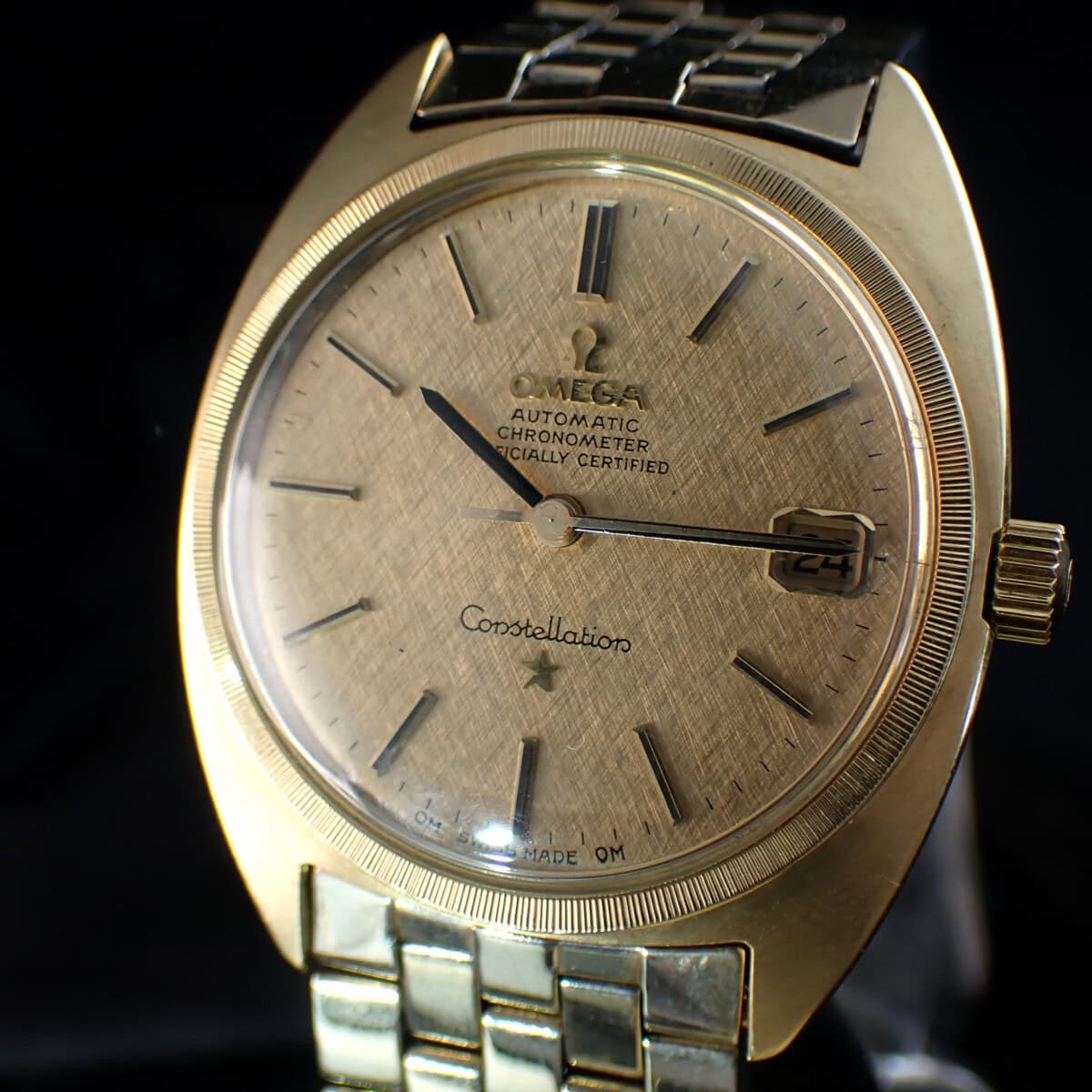 Omega Constellation オメガ コンステレーション メンズ K18 イエローゴールド 168.009 Cal,564 1970年
