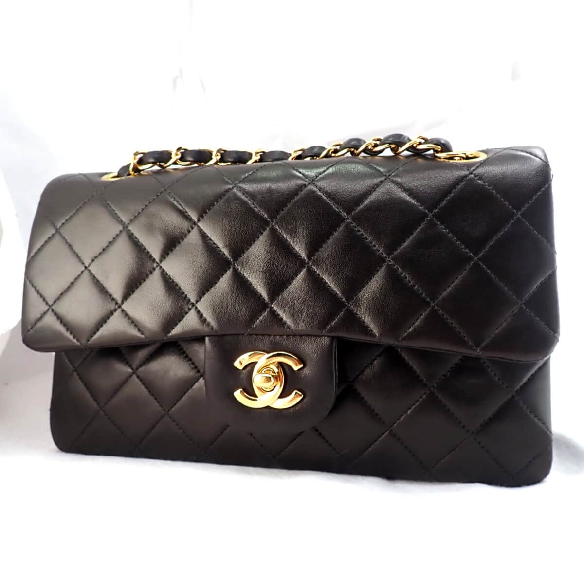 CHANEL Double Flap Matelasse シャネル マトラッセ Wフラップ 23 ラムスキン