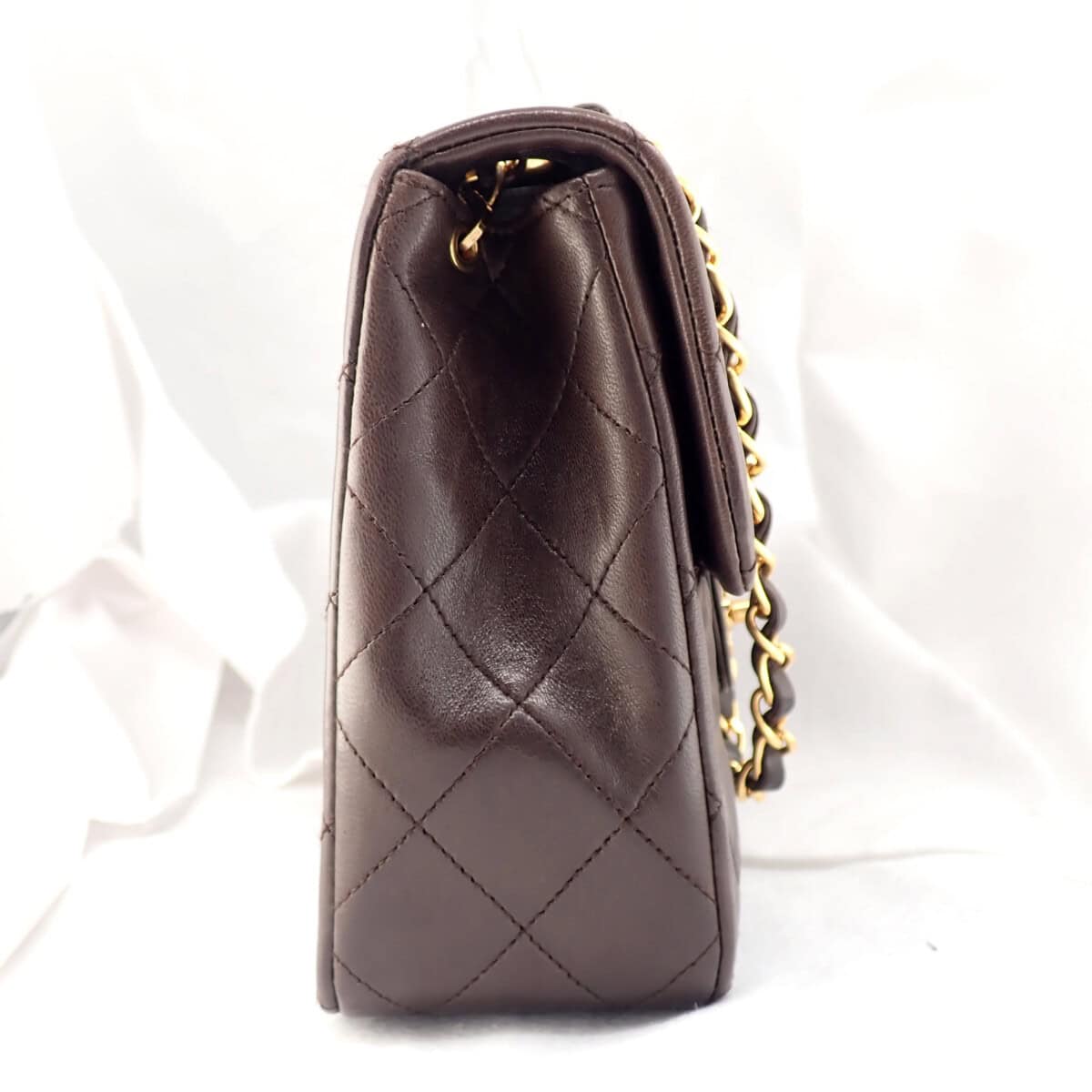 CHANEL Matelasse 20 Chain Shoulder Brown シャネル マトラッセ20 ラムスキン ブラウン
