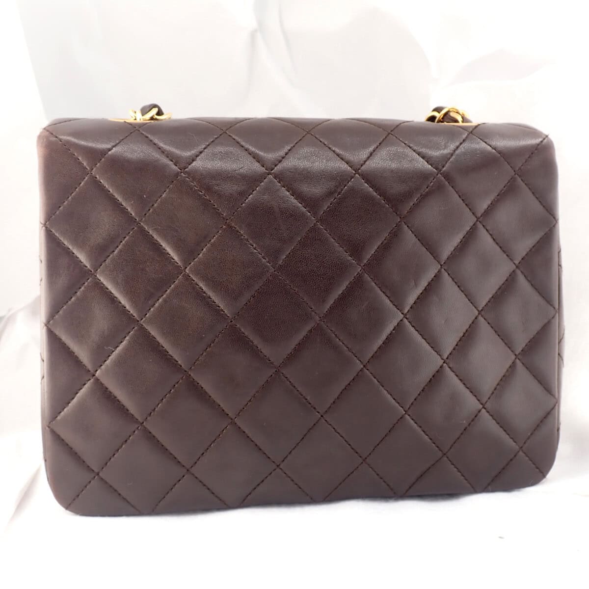CHANEL Matelasse 20 Chain Shoulder Brown シャネル マトラッセ20 ラムスキン ブラウン