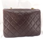 CHANEL Matelasse 20 Chain Shoulder Brown シャネル マトラッセ20 ラムスキン ブラウン