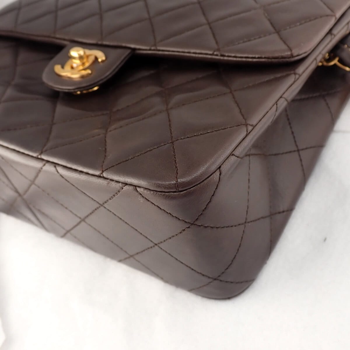 CHANEL Matelasse 20 Chain Shoulder Brown シャネル マトラッセ20 ラムスキン ブラウン