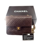 CHANEL Matelasse 20 Chain Shoulder Brown シャネル マトラッセ20 ラムスキン ブラウン