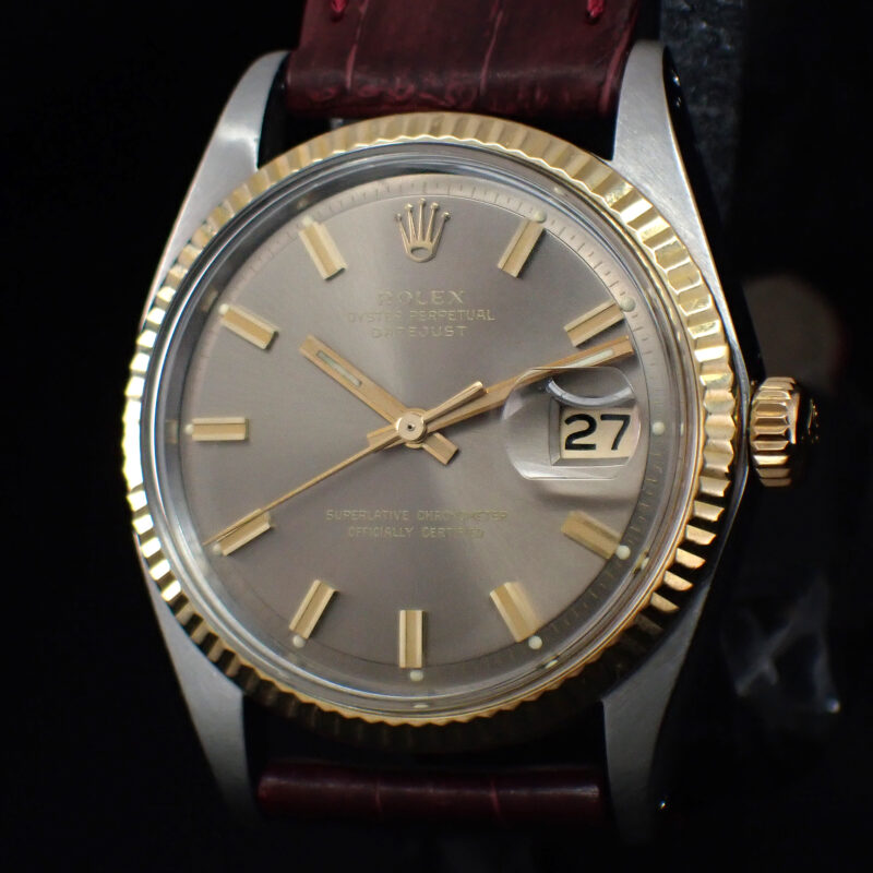 ROLEX DATEJUST GHOST ロレックス デイトジャスト 1601 ゴースト グレー文字盤 1972年