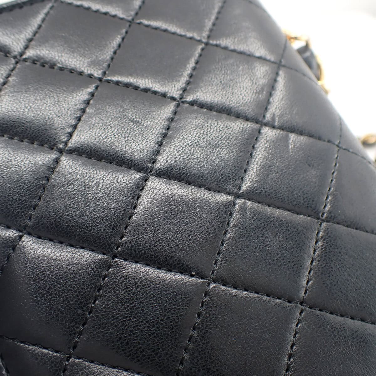 CHANEL Matelasse 14 Chain Shoulder シャネル マトラッセ14 ラムスキン ブラック