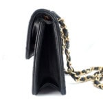 CHANEL Matelasse 14 Chain Shoulder シャネル マトラッセ14 ラムスキン ブラック