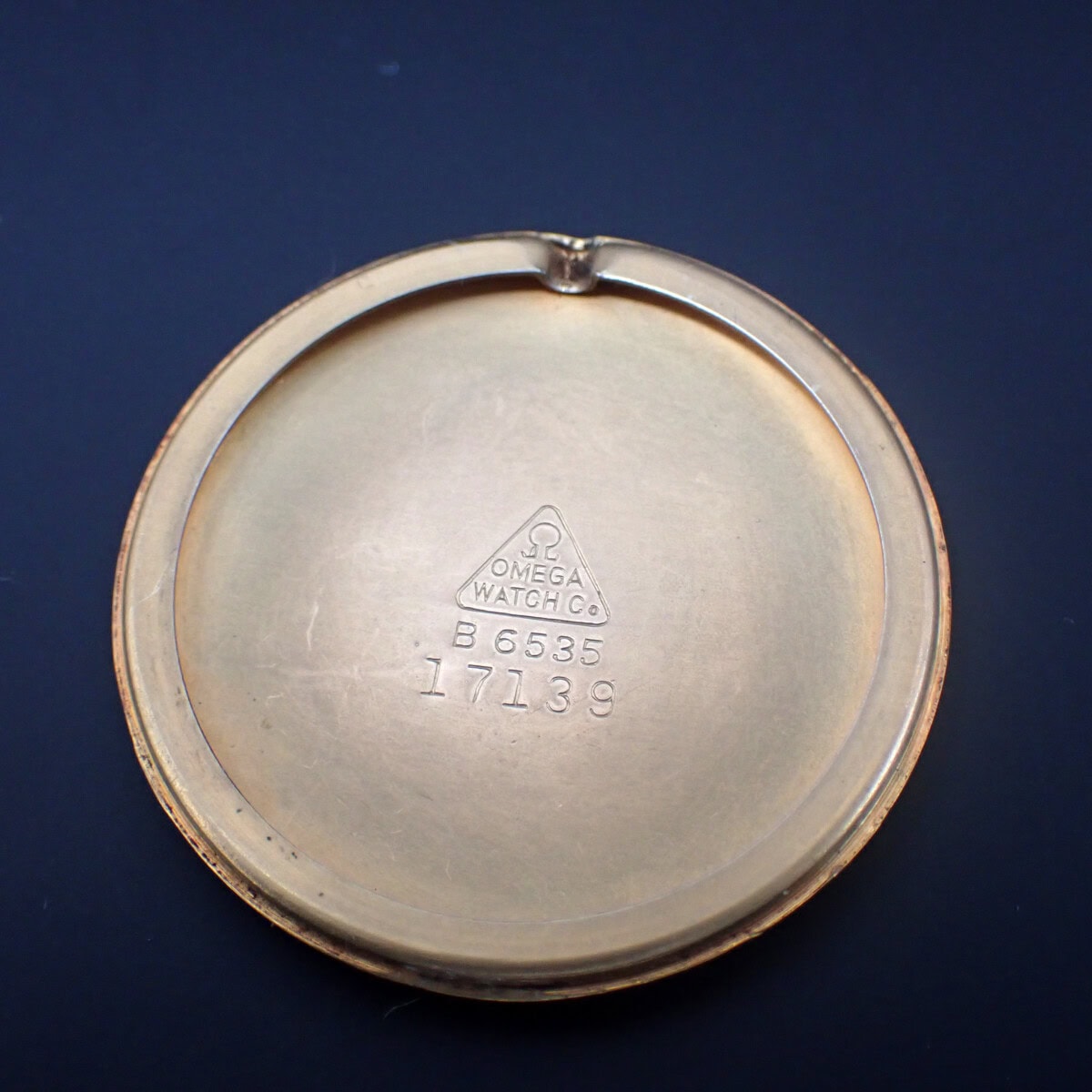 OMEGA オメガ ラウンド Ref. B6535 手巻き Cal.361 1950年製 14K