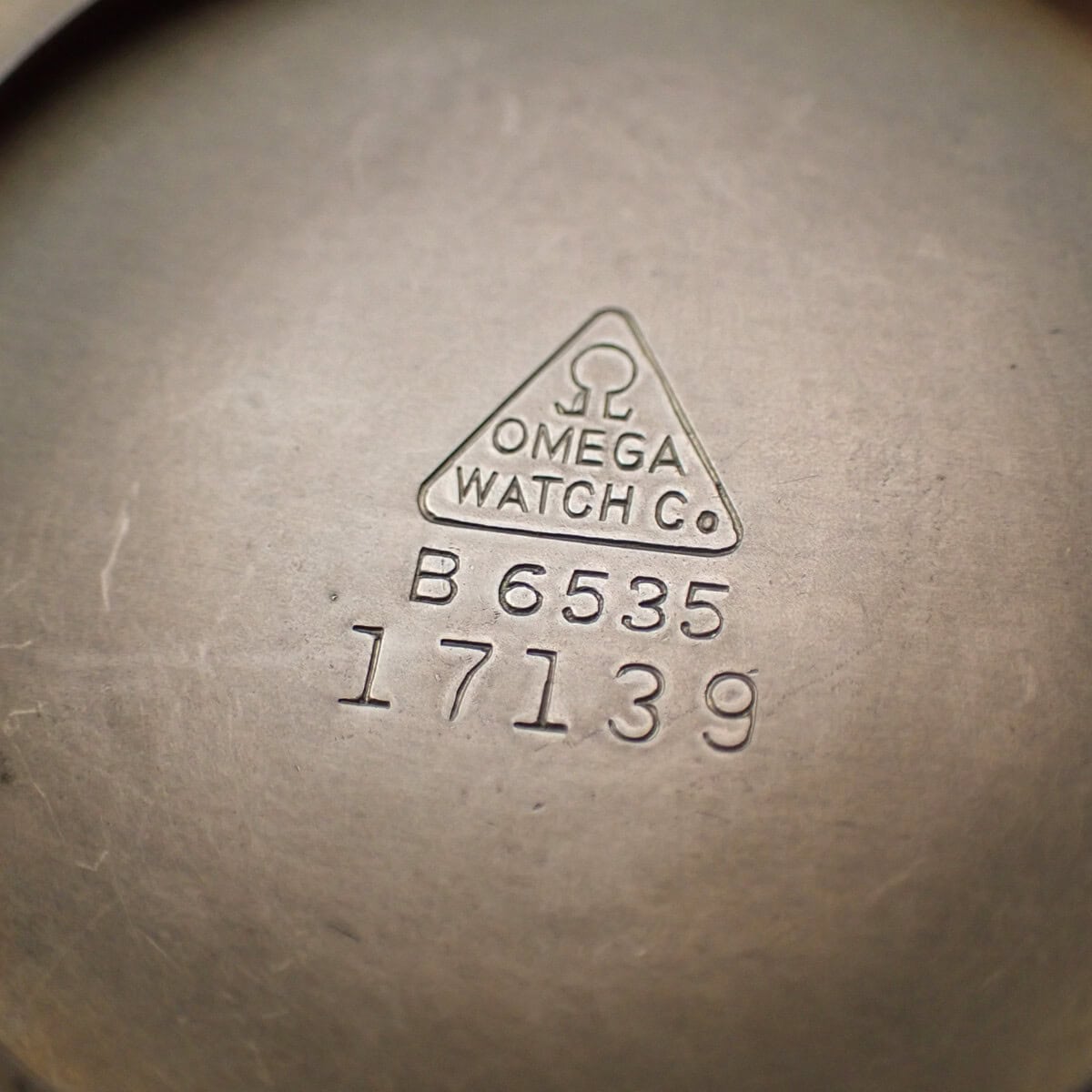 OMEGA オメガ ラウンド Ref. B6535 手巻き Cal.361 1950年製 14K