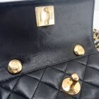 CHANEL Matelasse 14 Chain Shoulder シャネル マトラッセ14 ラムスキン ブラック