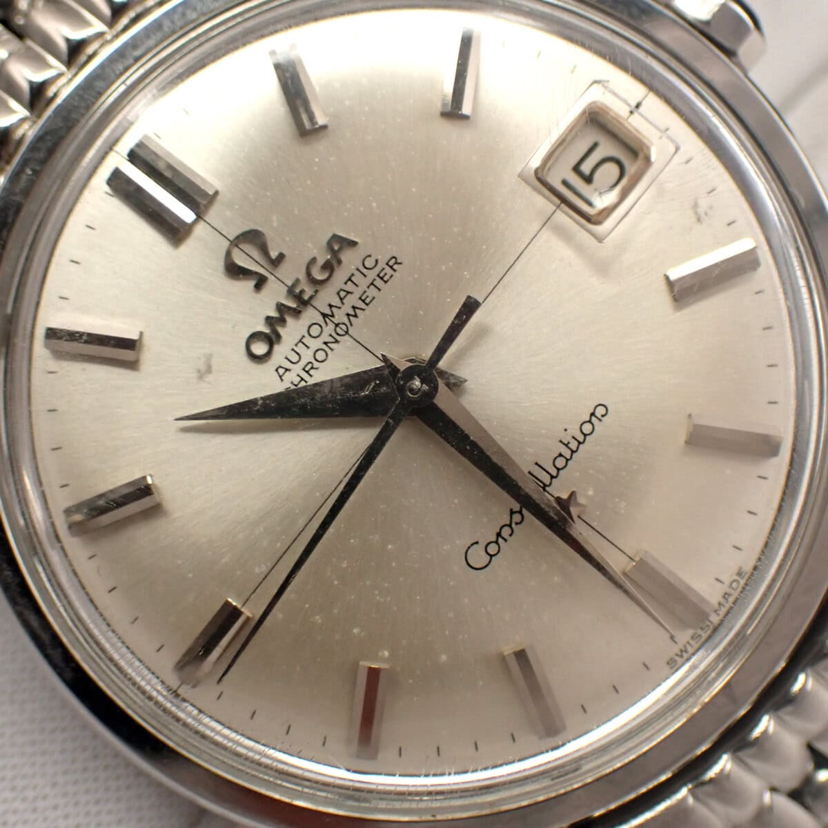 Omega Constellation オメガ コンステレーション クロノメーター クロスライン文字盤 Ref.14902-62-SC Cal.561 1962製