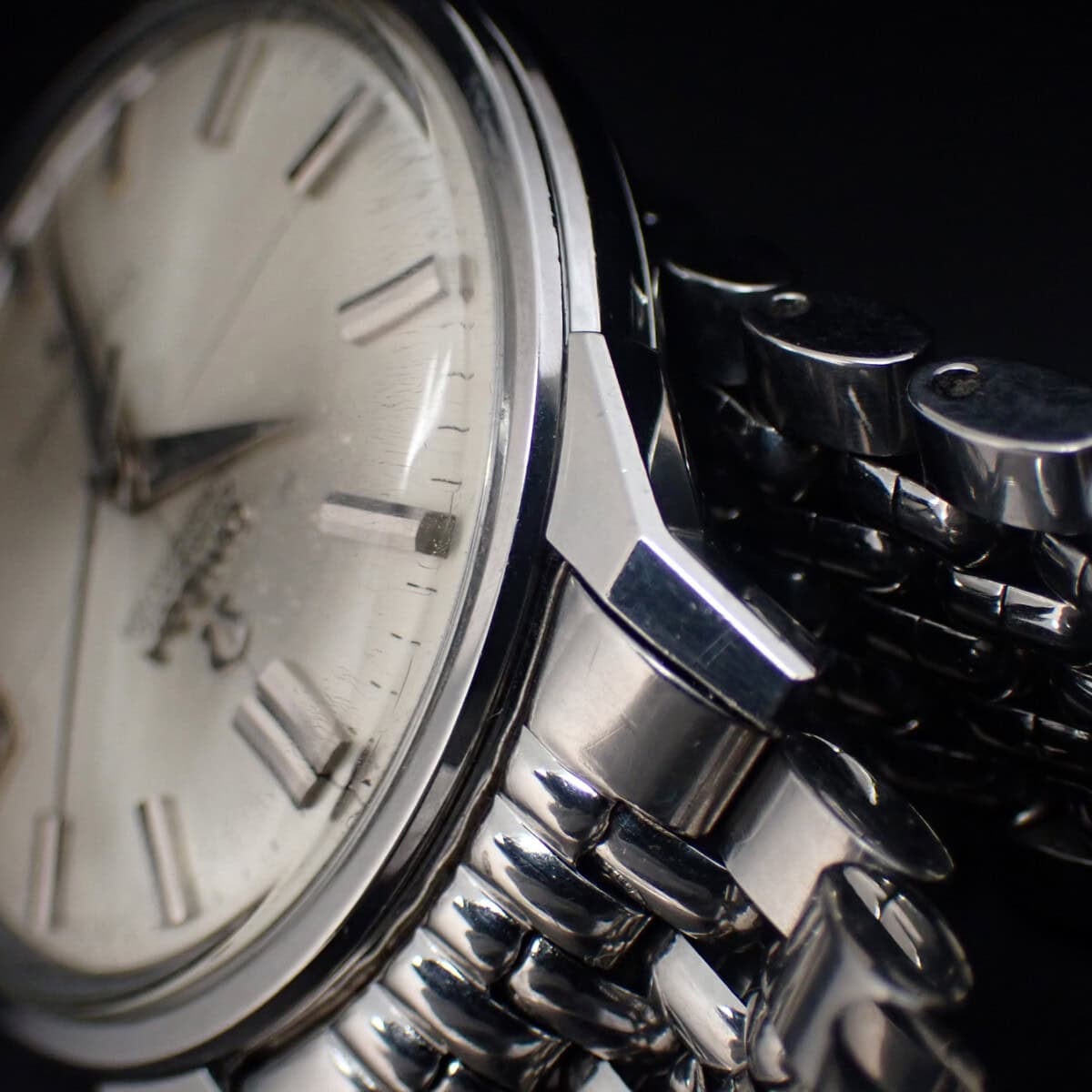 Omega Constellation オメガ コンステレーション クロノメーター クロスライン文字盤 Ref.14902-62-SC Cal.561 1962製