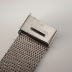 IWC クッションケース 純正ステンレスブレス Cal.854B ネイビー文字盤 1970年製
