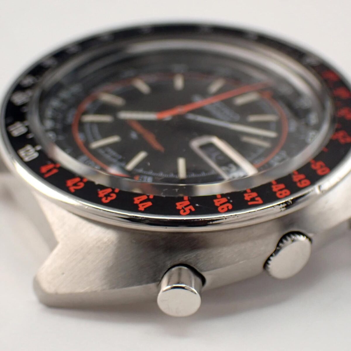 SEIKO Speed Timer Chronograph セイコー スピードタイマー ラリーメーター 7017-6050 Cal.7017A オートマチック (1971年製)