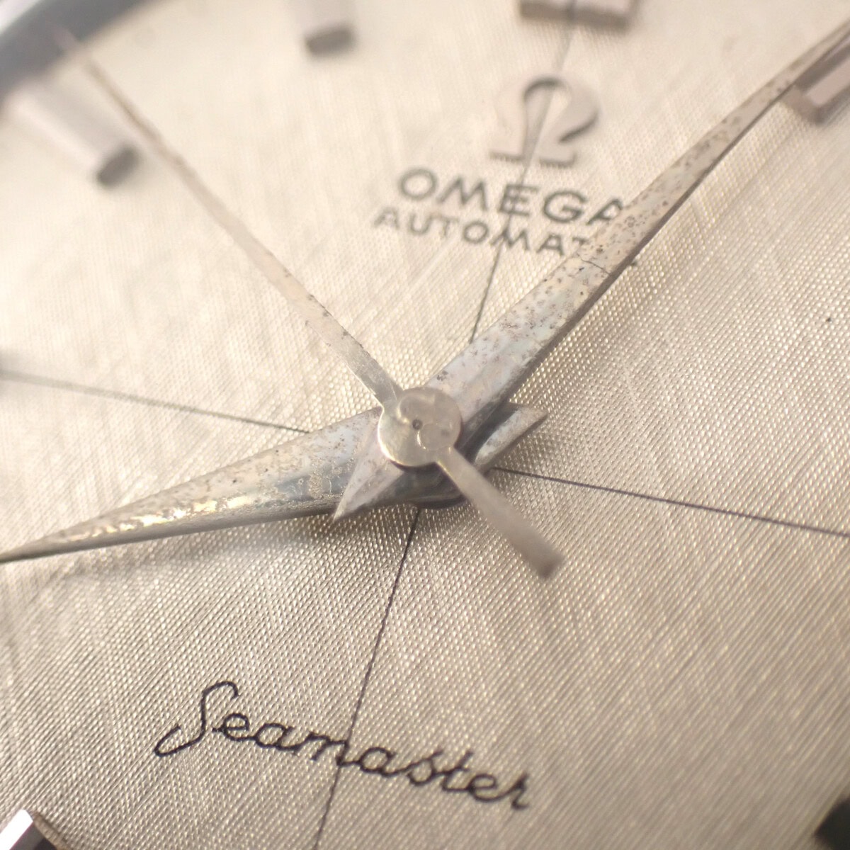 Omega Seamaster オメガ シーマスター オートマティック きぬめ文字盤 REF.14744-1 Cal.503 1958年