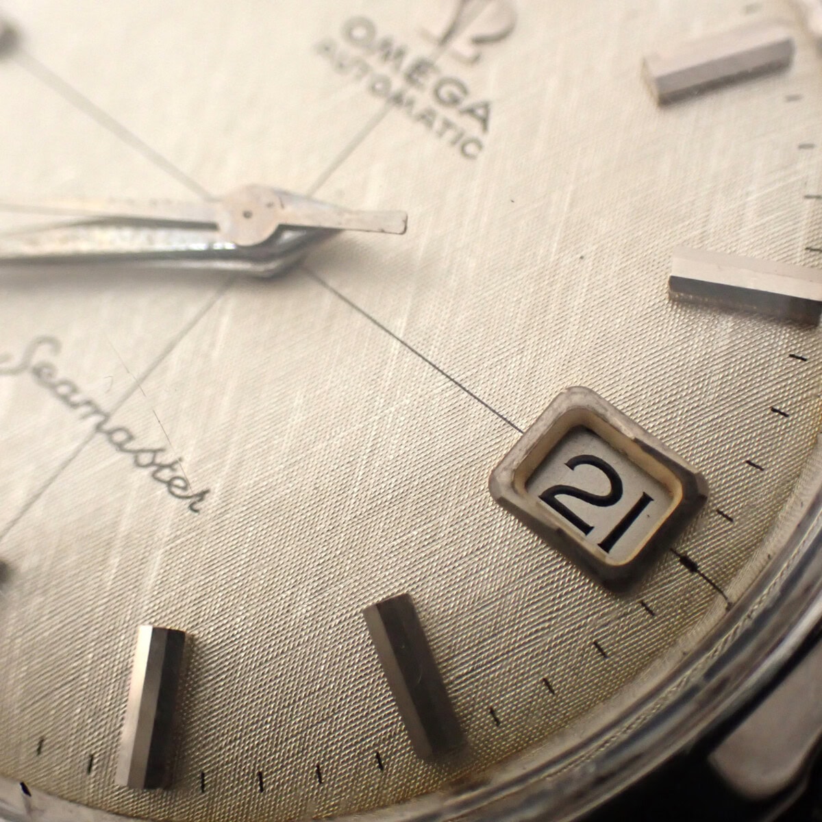 Omega Seamaster オメガ シーマスター オートマティック きぬめ文字盤 REF.14744-1 Cal.503 1958年
