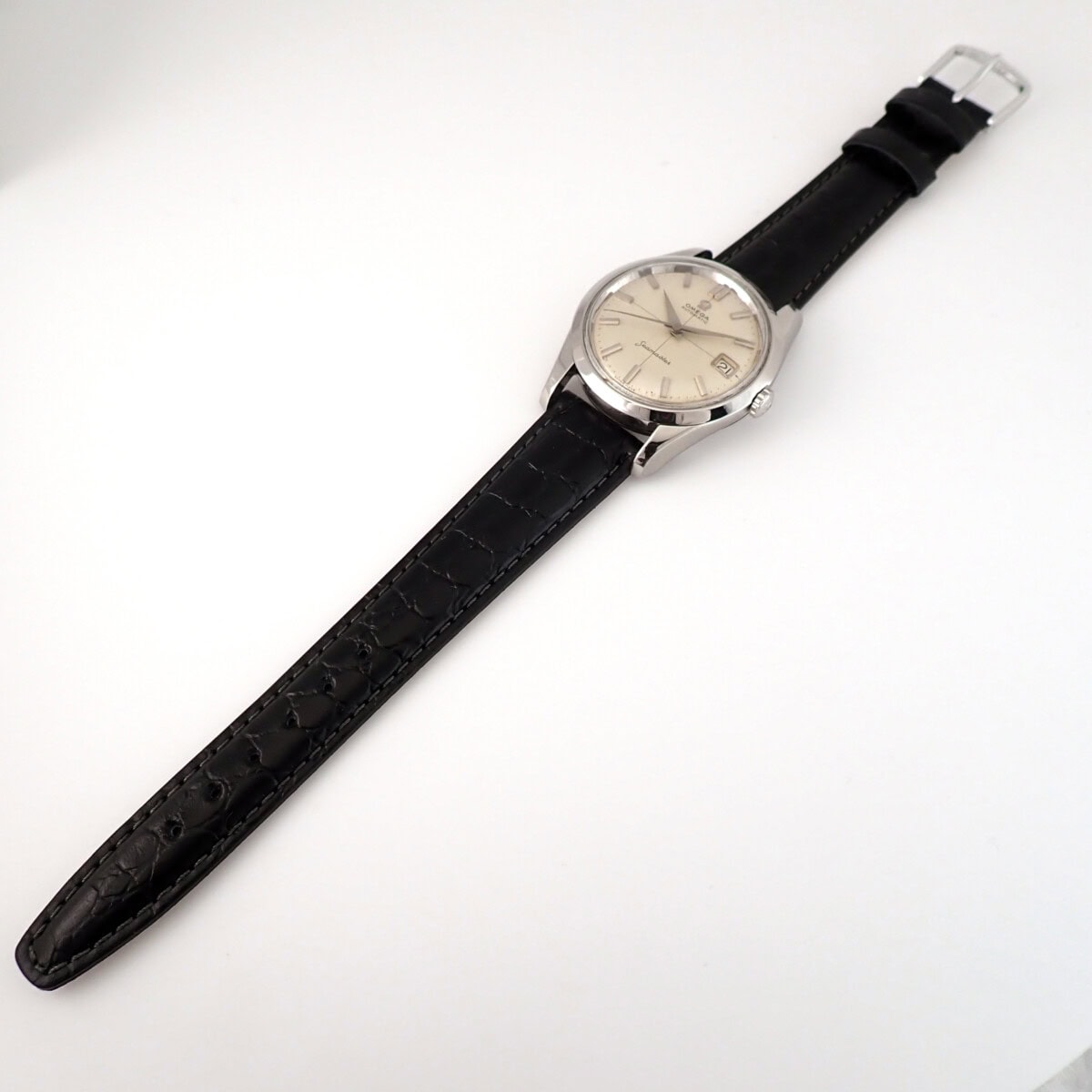 Omega Seamaster オメガ シーマスター オートマティック きぬめ文字盤 REF.14744-1 Cal.503 1958年