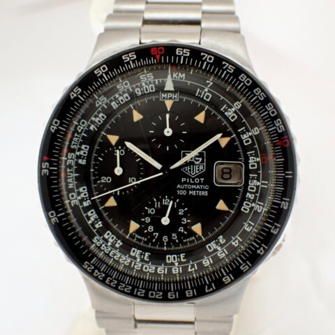TAG Heuer タグ・ホイヤー パイロット クロノグラフ 130-206 1980年代