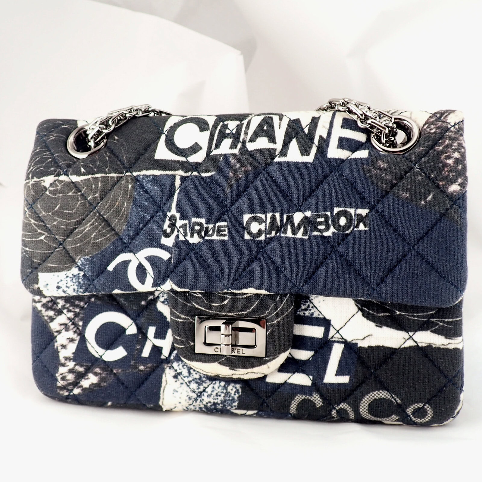シャネル ミニ ジャージー グラフティ カメリア 20 CHANEL Jersey