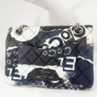 002-7 シャネル ミニ ジャージー グラフティ カメリア 20  CHANEL Jersey Graffiti Camellia 2019年製