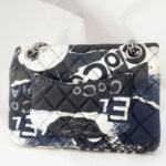 シャネル ミニ ジャージー グラフティ カメリア 20  CHANEL Jersey Graffiti Camellia 2019年製
