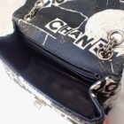 シャネル ミニ ジャージー グラフティ カメリア 20  CHANEL Jersey Graffiti Camellia 2019年製