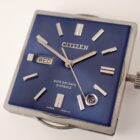 010-5 CITIZEN Auto Day Date シチズン スクエア オートデイデイト 52704-Y 1968年 ネイビーダイヤル