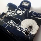 シャネル ミニ ジャージー グラフティ カメリア 20  CHANEL Jersey Graffiti Camellia 2019年製