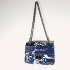 シャネル ミニ ジャージー グラフティ カメリア 20  CHANEL Jersey Graffiti Camellia 2019年製