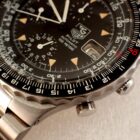 TAG Heuer タグ・ホイヤー パイロット クロノグラフ 130-206 1980年代