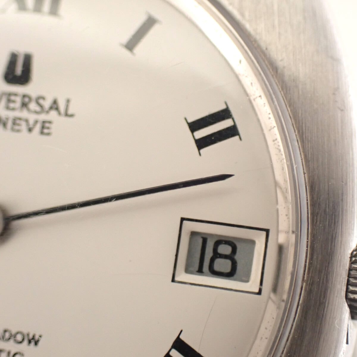 Universal Geneve White Shadow ユニバーサル・ジュネーブ ホワイトシャドウ Ref,867102 マイクロローター 2-67