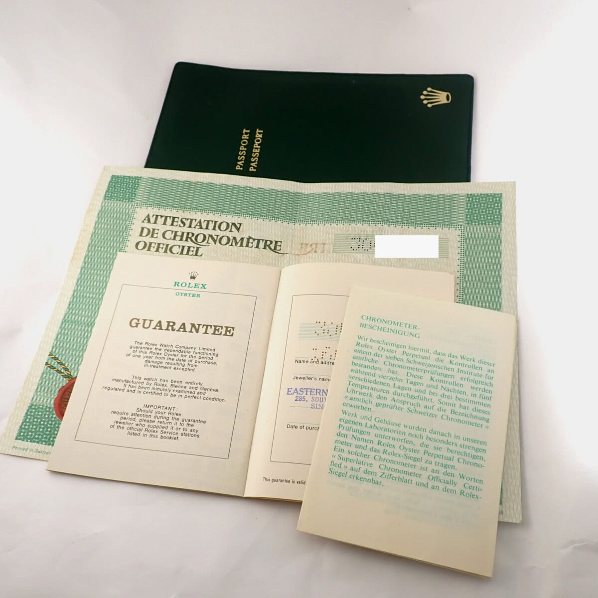 ROLEX DATEJUST ロレックス デイトジャスト 1601 SS/WG BOX ギャランティー クロノメーター証明書付き 1972年製
